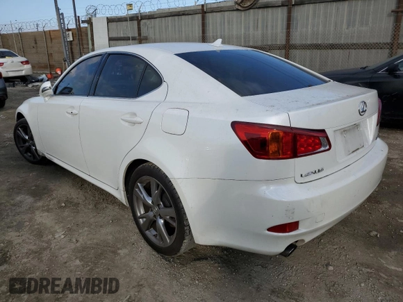 2010 Lexus IS 350 with VIN JTHBE5C23A2017660, listed as a Copart auction lot 44950685 with 118,650 mi miles and Clean Title. Bid and sale history available at DreamBid. Image 2.