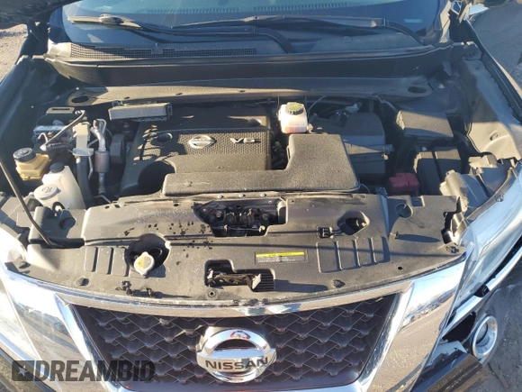 2016 Nissan Pathfinder Platinum with VIN 5N1AR2MN1GC615298, listed as a Copart auction lot 80783834 with 72,877 mi miles and Salvage Title. Bid and sale history available at carsss.com. Image 14.