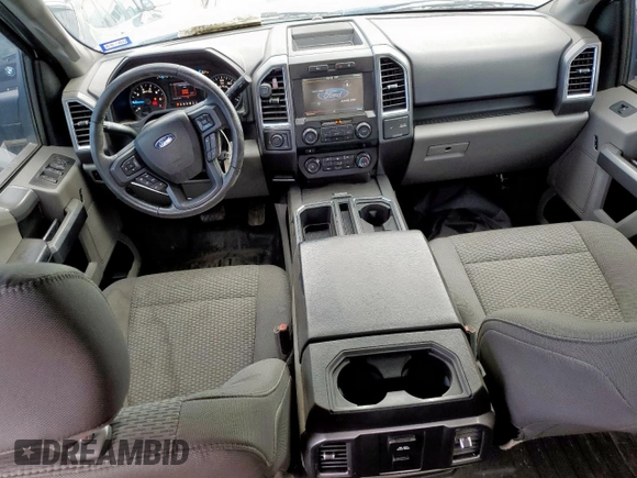 2015 Ford F-150 XL with VIN 1FTEW1CP2FKE23839, listed as a Copart auction lot 54577605 with 131,025 mi miles and Salvage title. Bid and sale history available at DreamBid. Image 8.