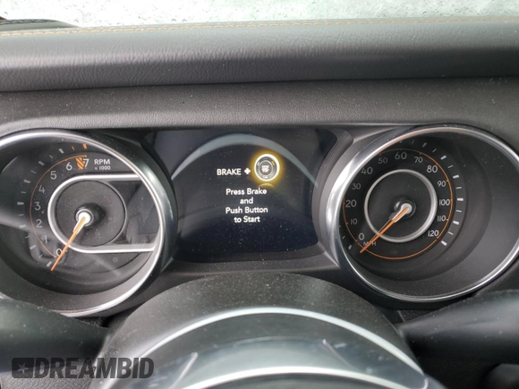 2023 Jeep Gladiator High Altitude z VIN 1C6HJTFG0PL571882, wystawiony jako Copart lot #86482234 z przebiegiem Nie podano mil oraz Szkoda całkowita • Salvage title. Historia ofert i sprzedaży dostępna na DreamBid. Obrazek 9.