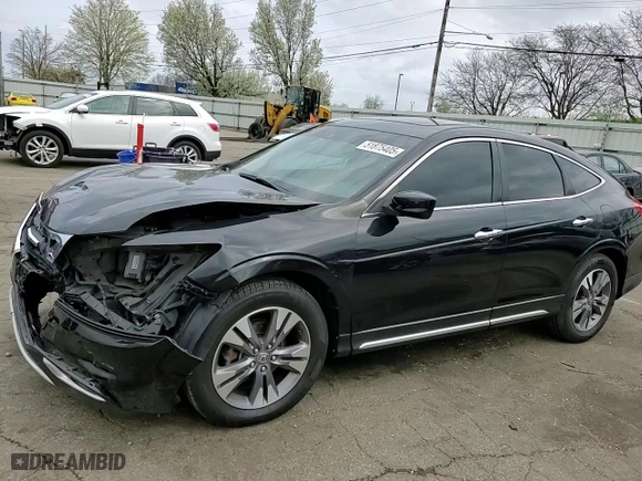 2013 Honda Crosstour EX-L with VIN 5J6TF2H51DL004676, listed as a Copart auction lot 51875405 with 154,756 mi miles and Salvage Title. Bid and sale history available at carsss.com. Image 11.