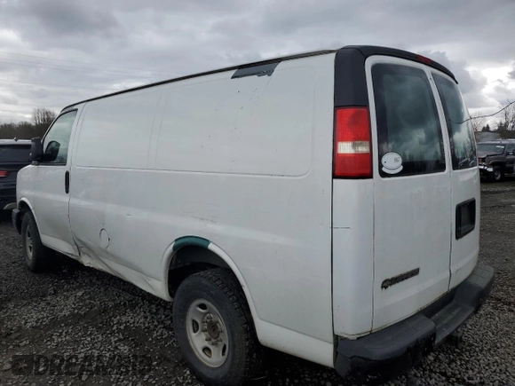 2007 Chevrolet Express Cargo z VIN 1GCHG35U971124896, wystawiony jako Copart lot #47493975 z przebiegiem Nie podano mil oraz Czysty tytuł • Clean title. Historia ofert i sprzedaży dostępna na DreamBid. Obrazek 2.