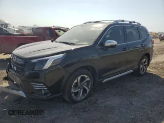 2023 Subaru Forester Touring with VIN JF2SKARC8PH501124, listed as a Copart auction lot 53019845 with 21,956 mi miles and Salvage title. Bid and sale history available at DreamBid. Image 1.