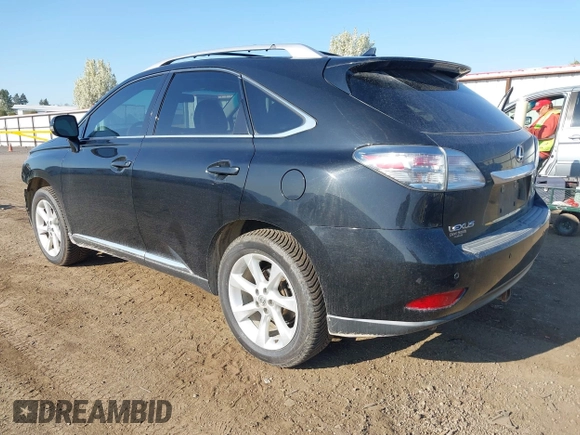2010 Lexus RX 350 with VIN 2T2BK1BA8AC049464, listed as a IAAI auction lot 42081824 with 216,306 mi miles. Bid and sale history available at carsss.com. Image 3.