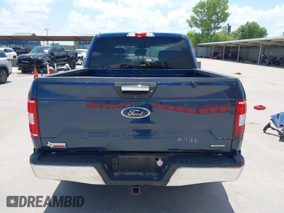 2019 Ford F-150 XL with VIN 1FTEW1C47KKE35050, listed as a IAAI auction lot 42684676 with 123,217 mi miles and . Bid and sale history available at DreamBid. Image 17.