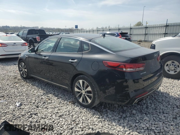 2016 Kia Optima SXL Turbo with VIN 5XXGV4L20GG015059, listed as a Copart auction lot 51288985 with 115,945 mi miles and Salvage Title. Bid and sale history available at carsss.com. Image 2.