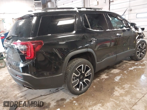 2021 GMC Acadia SLE with VIN 1GKKNRL48MZ205827, listed as a IAAI auction lot 41128487 with 52,324 mi miles and . Bid and sale history available at DreamBid. Image 4.