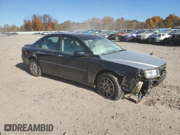 2005 Volvo S80 with VIN YV1TH592651404777, listed as a Copart auction lot 76983124 with 0 mi miles and Salvage Title. Bid and sale history available at carsss.com. Image 4.