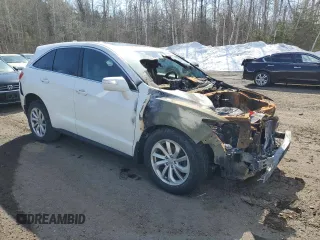 2018 Acura RDX w/Technology Pkg with VIN 5J8TB4H58JL806197, listed as a Copart auction lot 46267695 with 0 mi miles and Non Repairable. Bid and sale history available at carsss.com. Image 4.