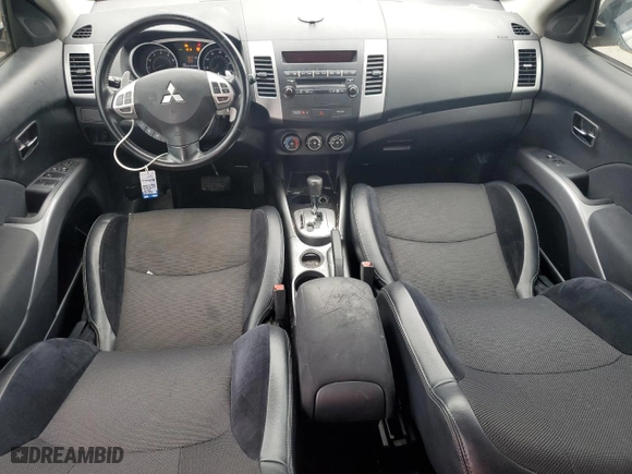 2010 Mitsubishi Outlander SE with VIN JA4AS3AW3AZ006837, listed as a Copart auction lot 83520134 with 91,672 mi miles and Salvage Title. Bid and sale history available at carsss.com. Image 8.