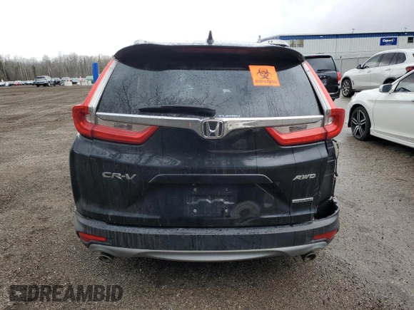 2018 Honda CR-V Touring with VIN 2HKRW2H95JH113242, listed as a Copart auction lot 48065595 with 0 mi miles and Non Repairable. Bid and sale history available at carsss.com. Image 6.