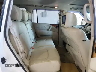 2012 Infiniti QX56 8-passenger z VIN JN8AZ2NC3C9315162, wystawiony jako Copart lot #59174175 z przebiegiem 125 590 mil mil oraz Czysty tytuł • Clean title. Historia ofert i sprzedaży dostępna na DreamBid. Obrazek 10.