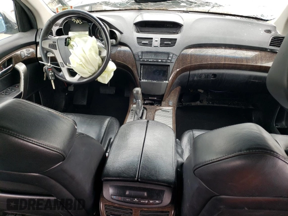 2010 Acura MDX with VIN 2HNYD2H24AH510223, listed as a Copart auction lot 53186435 with 152,591 mi miles and Clean Title. Bid and sale history available at carsss.com. Image 8.