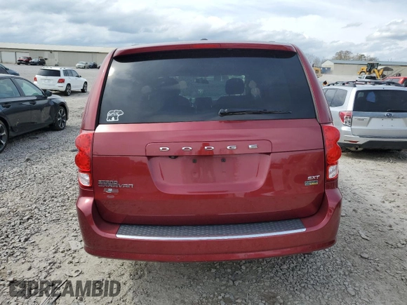 2016 Dodge Grand Caravan SXT with VIN 2C4RDGCG0GR216816, listed as a Copart auction lot 51463045 with 107,831 mi miles and Salvage Title. Bid and sale history available at carsss.com. Image 6.