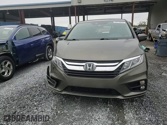 2019 Honda Odyssey EX-L with VIN 5FNRL6H74KB099395, listed as a Copart auction lot 42219415 with 113,177 mi miles and Non Repairable. Bid and sale history available at DreamBid. Image 15.
