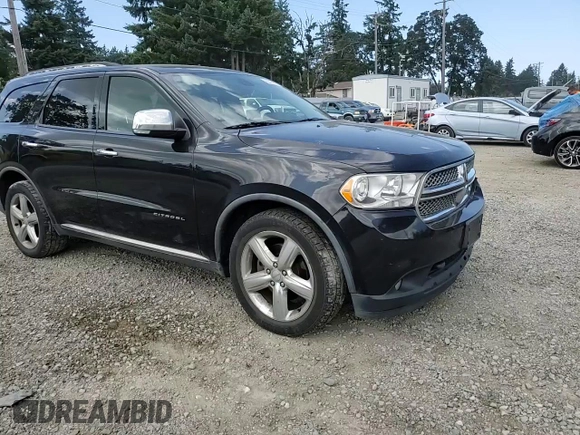 2011 Dodge Durango Citadel with VIN 1D4SE5GT9BC595393, listed as a Copart auction lot 65574855 with 193,538 mi miles and Salvage title. Bid and sale history available at DreamBid. Image 14.