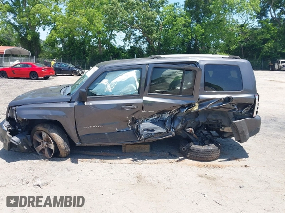 2017 Jeep Patriot High Altitude with VIN 1C4NJRFB6HD206010, listed as a IAAI auction lot 42316909 with Not provided miles and . Bid and sale history available at DreamBid. Image 14.