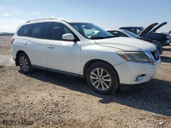 2015 Nissan Pathfinder S with VIN 5N1AR2MN6FC614761, listed as a Copart auction lot 45745575 with 162,213 mi miles and Clean Title. Bid and sale history available at carsss.com. Image 4.