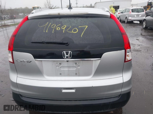 2012 Honda CR-V EX-L with VIN 2HKRM3H71CH508077, listed as a IAAI auction lot 41969207 with 75,768 mi miles. Bid and sale history available at carsss.com. Image 16.