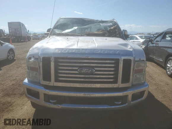 2010 Ford F-250 XL with VIN 1FTSW2BR3AEA67890, listed as a Copart auction lot 55659875 with 226,139 mi miles and Salvage title. Bid and sale history available at DreamBid. Image 5.