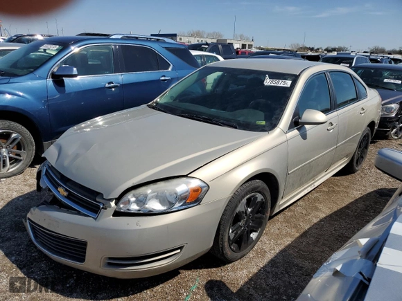 2011 Chevrolet Impala LS Retail with VIN 2G1WA5EK2B1100373, listed as a Copart auction lot 46785875 with 160,538 mi miles and Salvage Title. Bid and sale history available at DreamBid. Image 1.