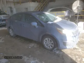 2016 Kia Rio LX with VIN KNADM4A31G6680582, listed as a Copart auction lot 46137275 with 162,608 mi miles and Salvage Title. Bid and sale history available at carsss.com. Image 4.