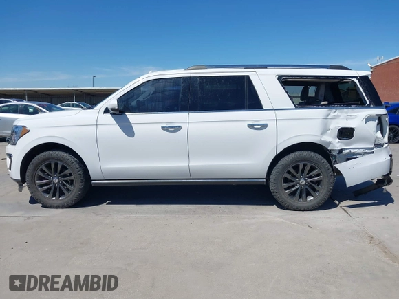 2020 Ford Expedition Max Limited with VIN 1FMJK1KT5LEA99669, listed as a IAAI auction lot 41858934 with 101,805 mi miles and . Bid and sale history available at DreamBid. Image 15.