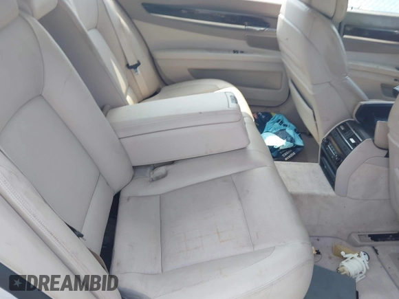 2010 BMW 7 Series 750Li xDrive with VIN WBAKC8C50AC431442, listed as a IAAI auction lot 42566663 with Not provided miles and . Bid and sale history available at DreamBid. Image 8.