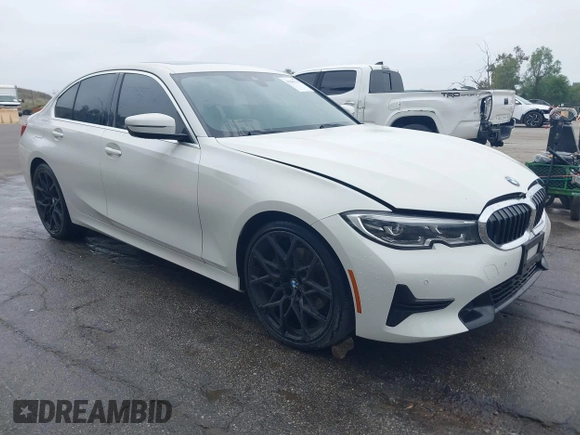 2020 BMW 3 Series 330i z VIN 3MW5R1J08L8B15226, wystawiony jako IAAI lot #41885915 z przebiegiem 75 347 mil mil oraz . Historia ofert i sprzedaży dostępna na DreamBid. Obrazek 1.
