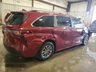 2023 Toyota Sienna XLE z VIN 5TDYSKFC7PS077336, wystawiony jako Copart lot #58847185 z przebiegiem 37 197 mil mil oraz Szkoda całkowita • Salvage title. Historia ofert i sprzedaży dostępna na DreamBid. Obrazek 3.