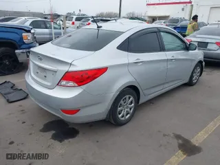 2012 Hyundai Accent GLS with VIN KMHCT4AE7CU181676, listed as a IAAI auction lot 41539969 with 161,419 mi miles. Bid and sale history available at carsss.com. Image 4.