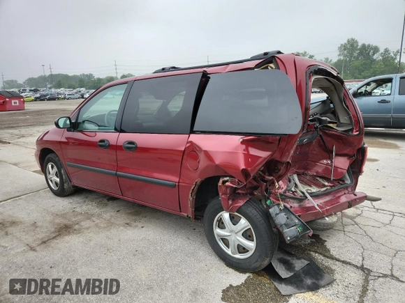 2003 Ford Windstar LX with VIN 2FMZA51493BB03497, listed as a Copart auction lot 59277735 with 102,064 mi miles and Salvage title. Bid and sale history available at DreamBid. Image 2.