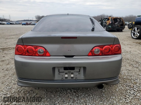 2006 Acura RSX Type-S Leather with VIN JH4DC53036S020336, listed as a Copart auction lot 47198475 with 107,500 mi miles and Salvage Title. Bid and sale history available at carsss.com. Image 6.
