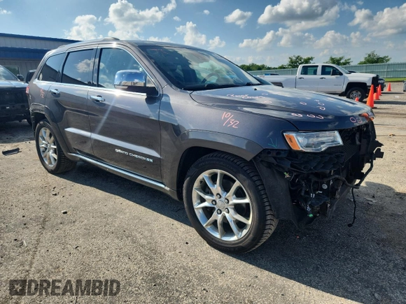 2014 Jeep Grand Cherokee Summit with VIN 1C4RJFJMXEC422730, listed as a Copart auction lot 64673525 with 145,761 mi miles and Non repairable. Bid and sale history available at DreamBid. Image 4.