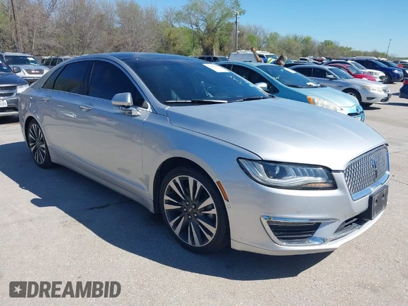 2017 Lincoln MKZ Hybrid Reserve with VIN 3LN6L5MUXHR609678, listed as a IAAI auction lot 41857482 with 66,013 mi miles. Bid and sale history available at carsss.com. Image 1.