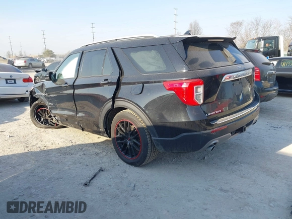 2020 Ford Explorer Limited with VIN 1FMSK8FH9LGA25436, listed as a IAAI auction lot 41790388 with 181,475 mi miles and . Bid and sale history available at carsss.com. Image 3.
