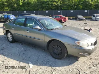 2005 Buick LaCrosse CX with VIN 2G4WC562851233283, listed as a Copart auction lot 58014894 with 140,993 mi miles and Salvage Title. Bid and sale history available at carsss.com. Image 4.
