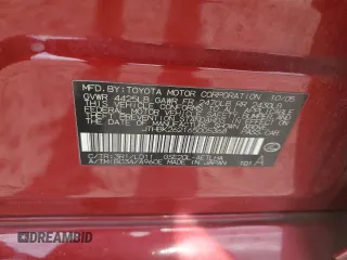2006 Lexus IS 250 Manual with VIN JTHBK262165005368, listed as a Copart auction lot 54226295 with 182,659 mi miles and Clean Title. Bid and sale history available at carsss.com. Image 12.