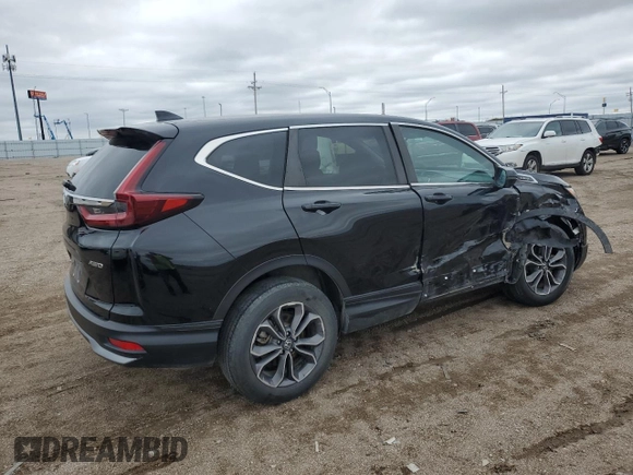 2020 Honda CR-V EX z VIN 2HKRW2H59LH648798, wystawiony jako Copart lot #57773295 z przebiegiem 25 206 mil mil oraz Szkoda całkowita • Salvage title. Historia ofert i sprzedaży dostępna na DreamBid. Obrazek 3.