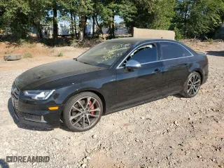 2018 Audi S4 Premium Plus with VIN WAUB4AF48JA026836, listed as a Copart auction lot 62691593 with 0 mi miles. Bid and sale history available at carsss.com. Image 1.