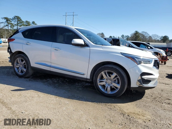 2021 Acura RDX w/Advance Package with VIN 5J8TC1H70ML009721, listed as a Copart auction lot 45883515 with 31,868 mi miles and Salvage Title. Bid and sale history available at carsss.com. Image 4.