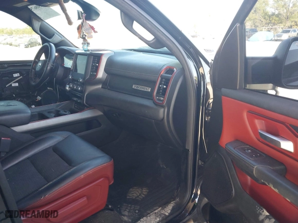 2019 Ram 1500 Rebel with VIN 1C6SRFET7KN831707, listed as a IAAI auction lot 41508675 with 107,334 mi miles. Bid and sale history available at carsss.com. Image 5.