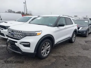 2021 Ford Explorer Limited with VIN 1FMSK8FH7MGB06002, listed as a IAAI auction lot 41452075 with 79,105 mi miles. Bid and sale history available at carsss.com. Image 2.