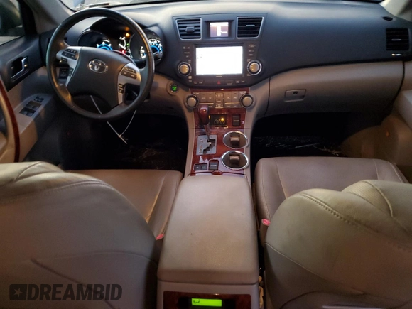 2012 Toyota Highlander Hybrid Limited with VIN JTEDC3EH4C2009197, listed as a Copart auction lot 82310974 with 164,388 mi miles and Salvage Title. Bid and sale history available at carsss.com. Image 8.