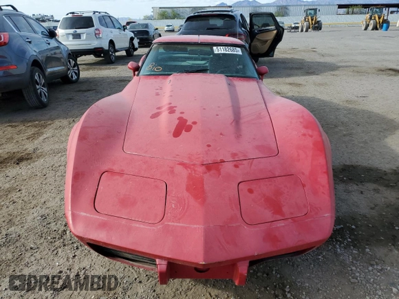 1979 Chevrolet Corvette with VIN 1Z8749S414024, listed as a Copart auction lot 51182685 with 82,688 mi miles and Clean title. Bid and sale history available at DreamBid. Image 5.