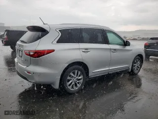 2013 Infiniti JX35 with VIN 5N1AL0MM2DC352392, listed as a Copart auction lot 69076274 with 126,629 mi miles and Salvage Title. Bid and sale history available at carsss.com. Image 3.