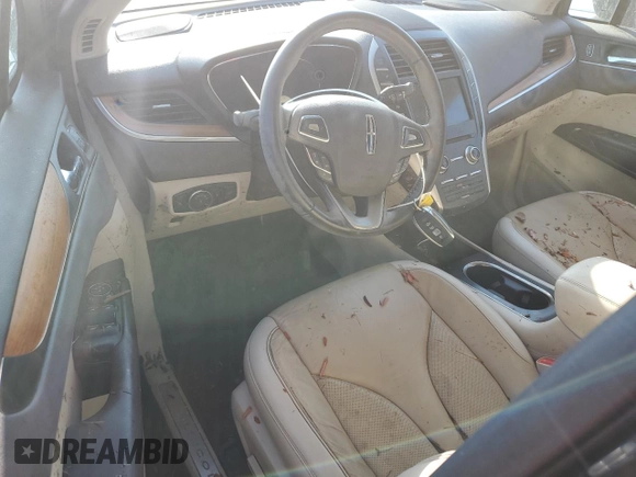 2018 Lincoln MKC Select with VIN 5LMCJ2C95JUL30445, listed as a Copart auction lot 73980604 with Not Provided miles and Non Repairable. Bid and sale history available at DreamBid. Image 8.