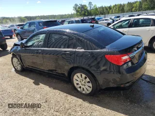 2013 Chrysler 200 LX with VIN 1C3CCBABXDN647633, listed as a Copart auction lot 49556104 with 180,212 mi miles and Salvage Title. Bid and sale history available at carsss.com. Image 2.