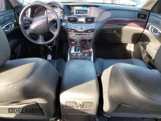 2011 Infiniti M37 with VIN JN1BY1AP8BM322399, listed as a Copart auction lot 81765864 with 107,444 mi miles and Salvage Title. Bid and sale history available at carsss.com. Image 8.