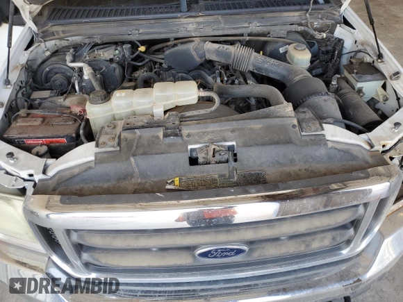 2003 Ford Super Duty F-250 XL with VIN 1FTNX20L93EB26307, listed as a Copart auction lot 48180475 with 0 mi miles and Salvage Title. Bid and sale history available at carsss.com. Image 12.